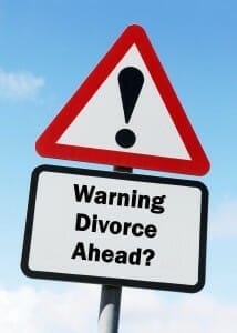 Warning sign: Divorce Ahead?